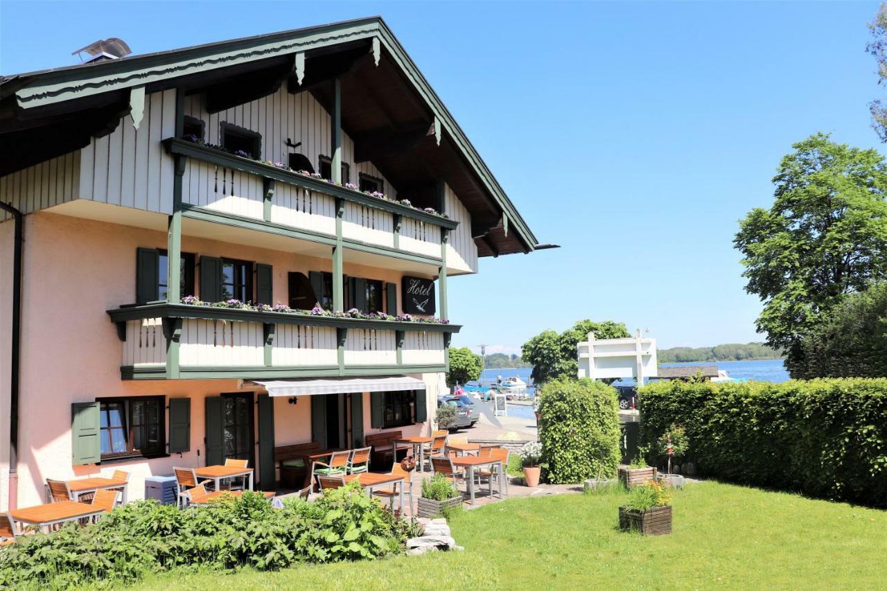 Hotel Garni Moewe Am See Prien am Chiemsee Exterior foto